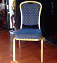 Blue & Gold Banqueting Chair